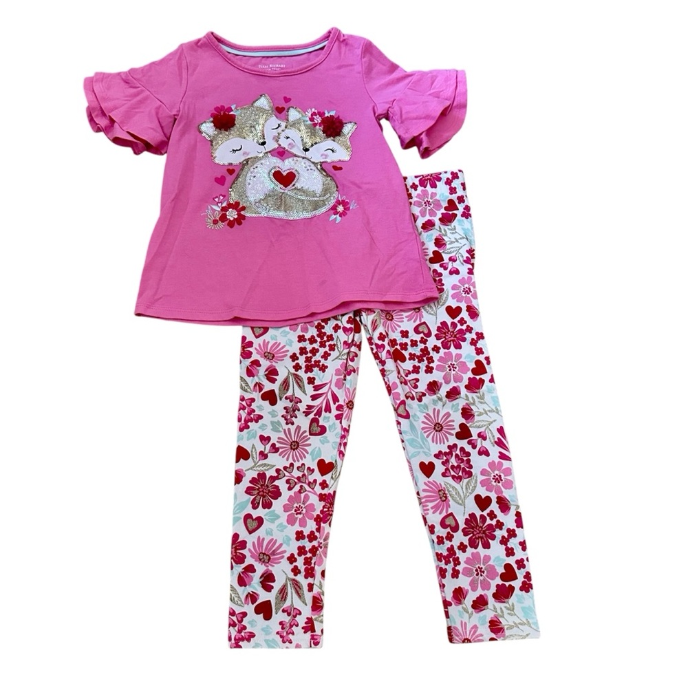 Isaac Mizrahi Love Fox Outfit Set